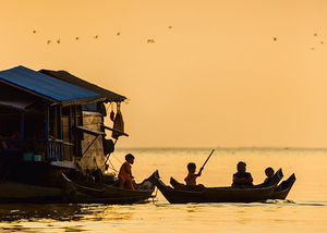 Life in the Floating Village by Dave Bowman