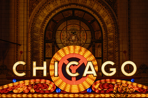 Chicago Theatre Sign