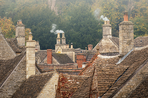 Castle Combe Chimneys