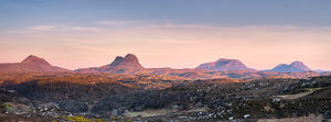 Assynt Mountains Panorama