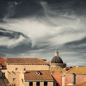 Dubrovnik Old Town Skyline