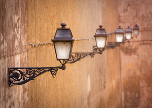 Rome Street Lamps