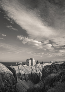 Dunnottar Castle in Infrared