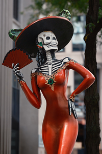 Chicago Catrina Statue