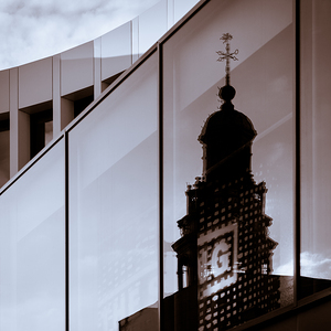 Maastricht Town Hall Reflection