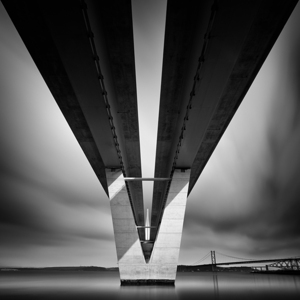 Beneath the Queensferry Crossing