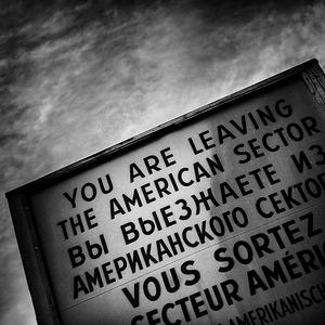Checkpoint Charlie Sign