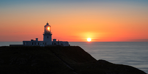 Strumble Head Sunset Panorama