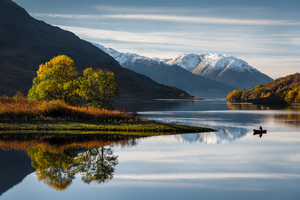 Autumn on Loch Leven