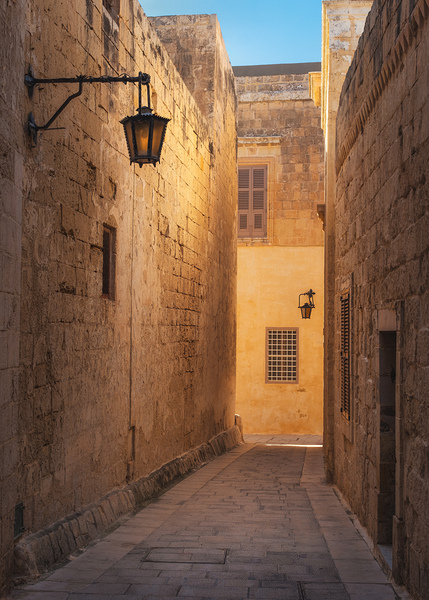Mdina Alleyway Print