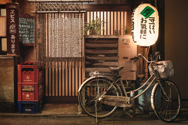 Shinjuku Bicycle Print