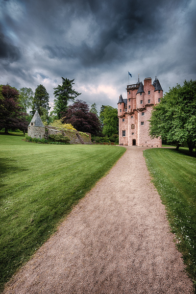 Path to Craigievar Castle Print