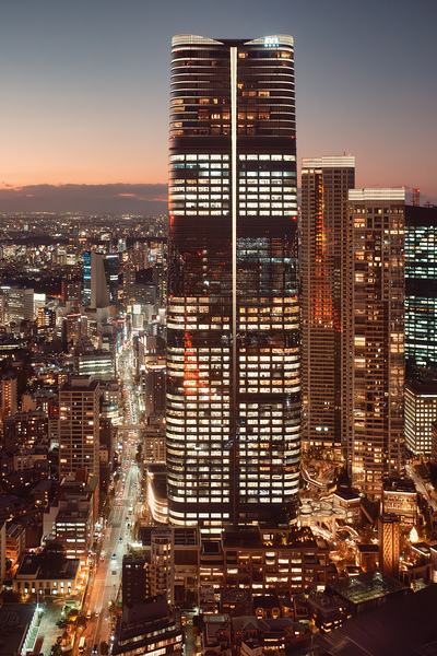 Azabudai Hills at Sunset Print