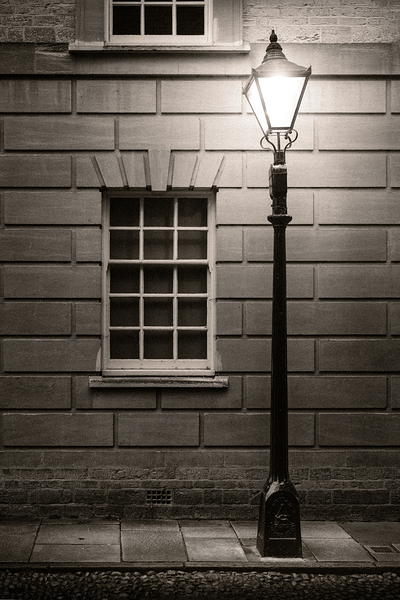 Oxford Lamp Print