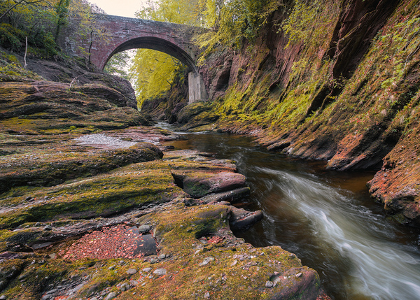 Gannochy Bridge Print