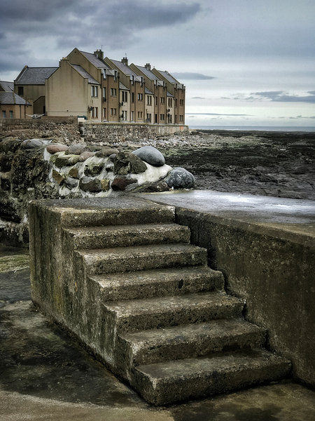 Gourdon Seafront Print