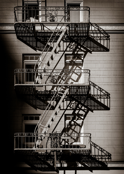 Fire Escape Print