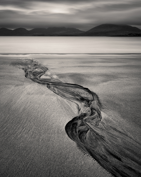 Luskentyre Sand Tracks Print