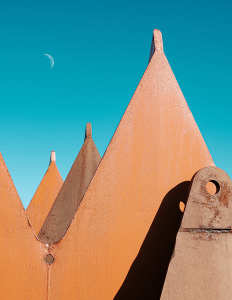 Metal Mountains Print