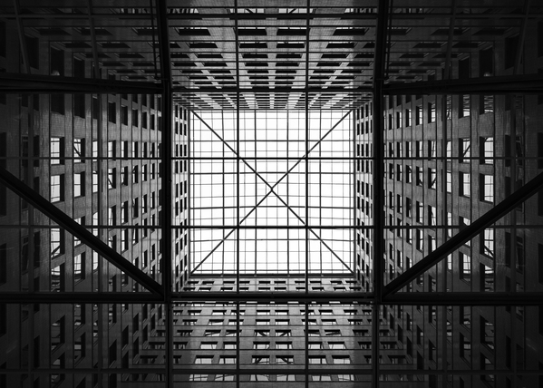 Tunnel of Windows Print