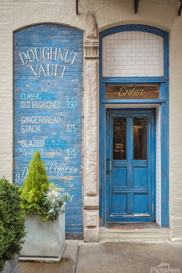 Rustic Donut Shop  Print