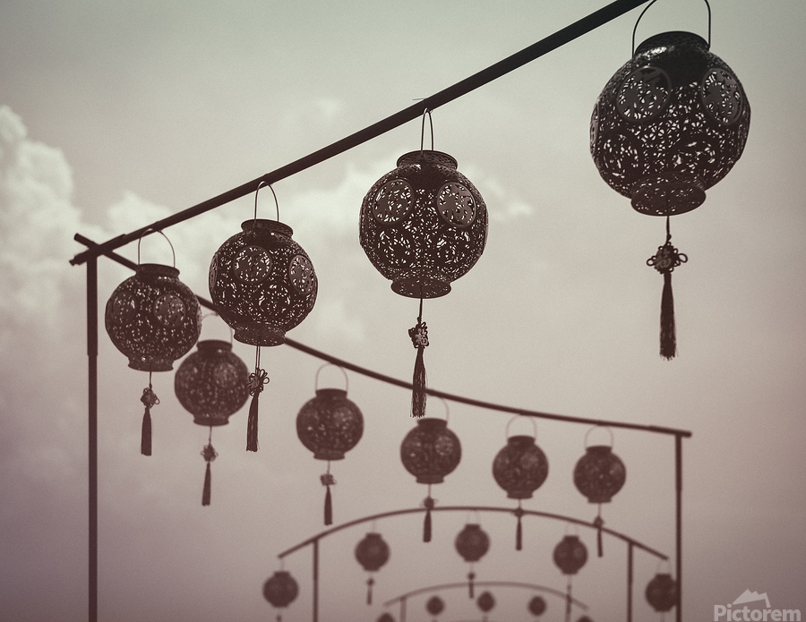 Lee Jetty Lanterns  Print