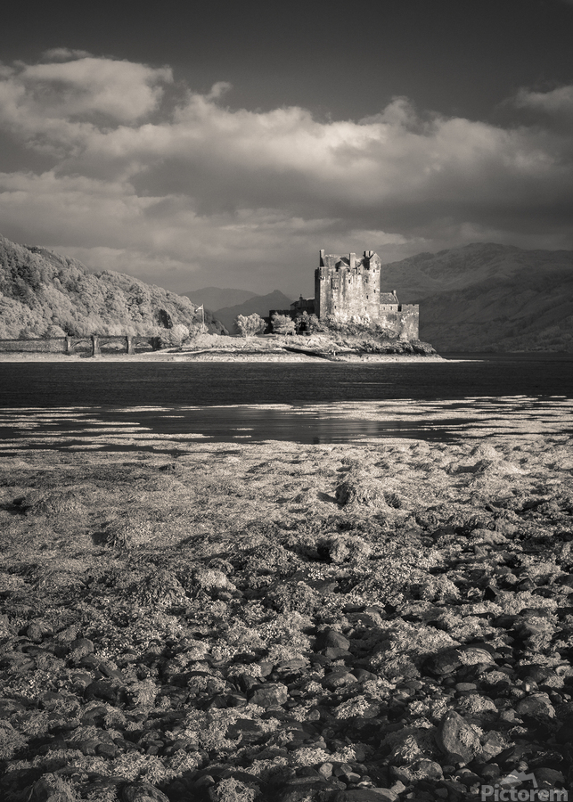 Eilean Donan Castle Infrared  Print