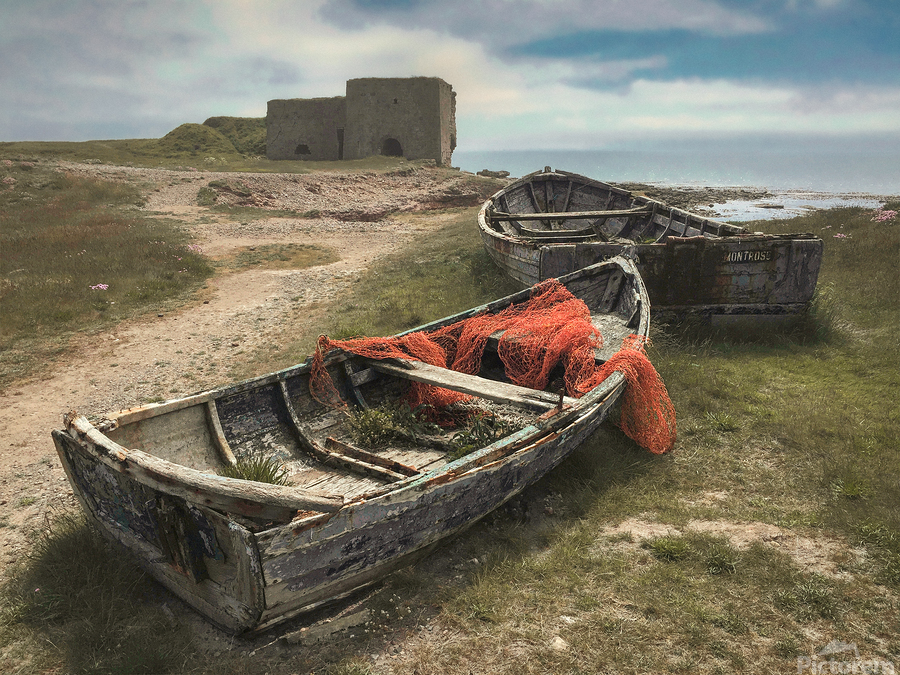 Boddin Point Boats  Print