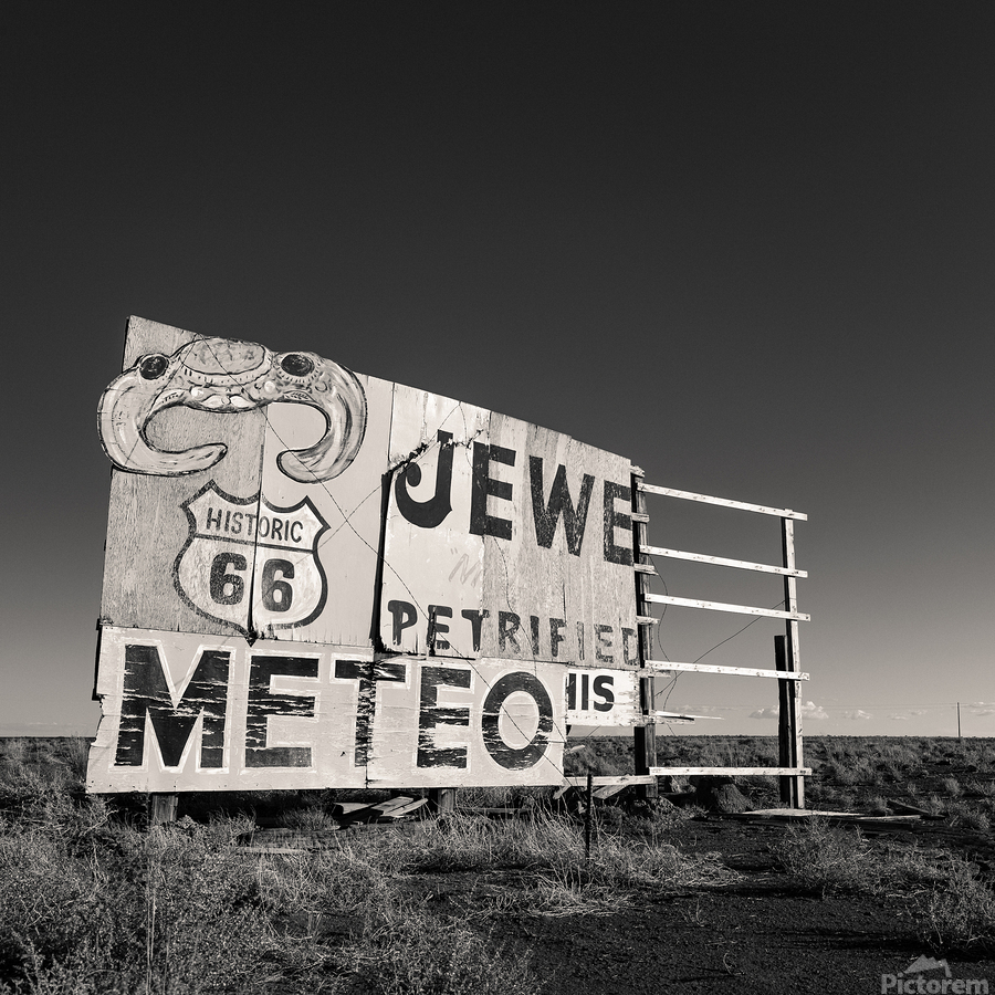 Route 66 Billboard  Print