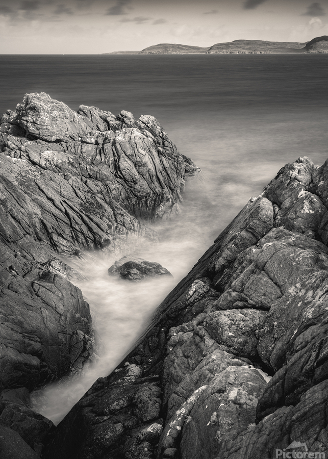 Cove Beach Rocks  Print