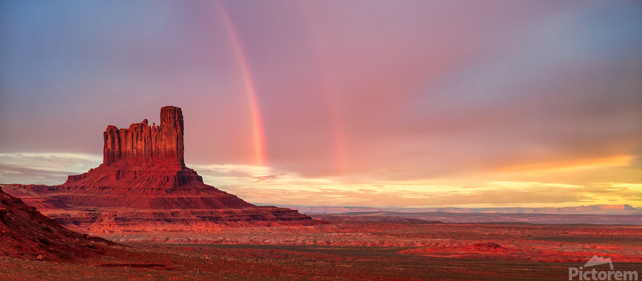 Monument Valley Rainbow  Print