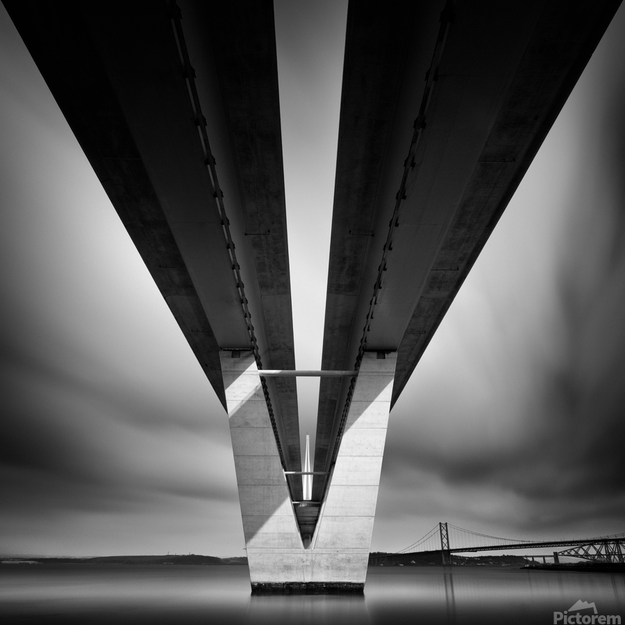 Beneath the Queensferry Crossing  Print