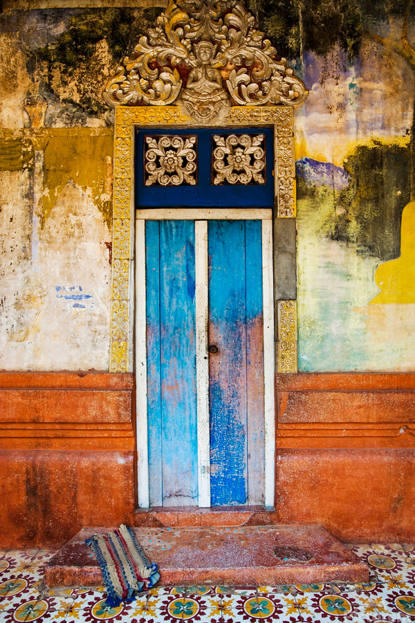 Cambodian Door  Print