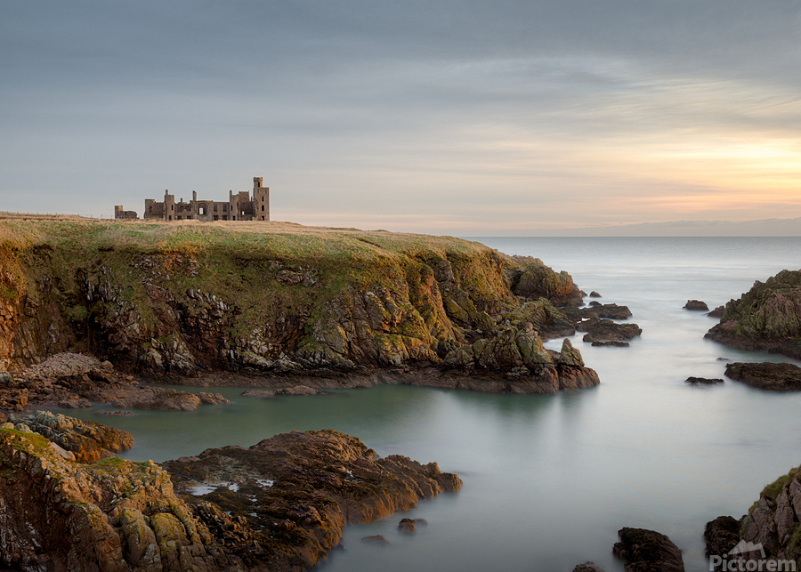 Slains Castle Sunrise  Print