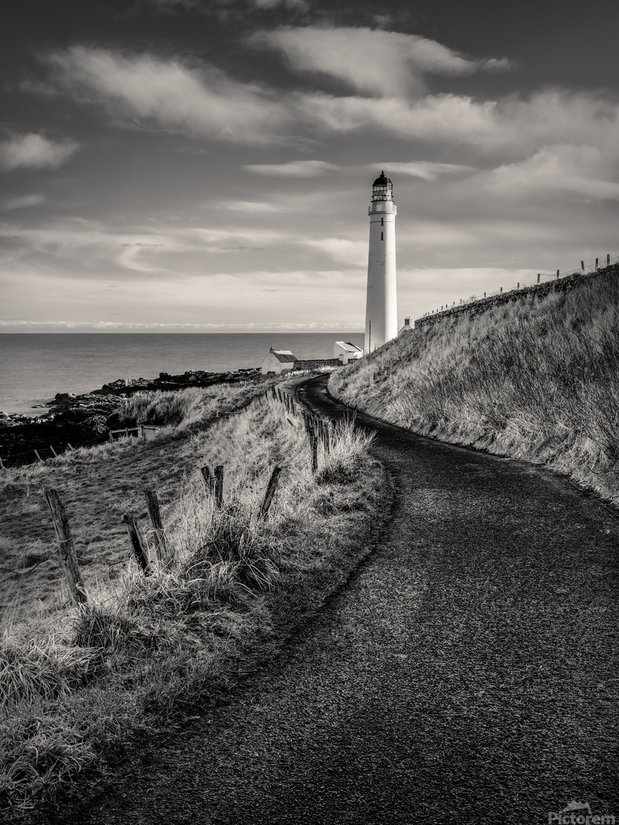 Road to Scurdie Ness  Imprimer