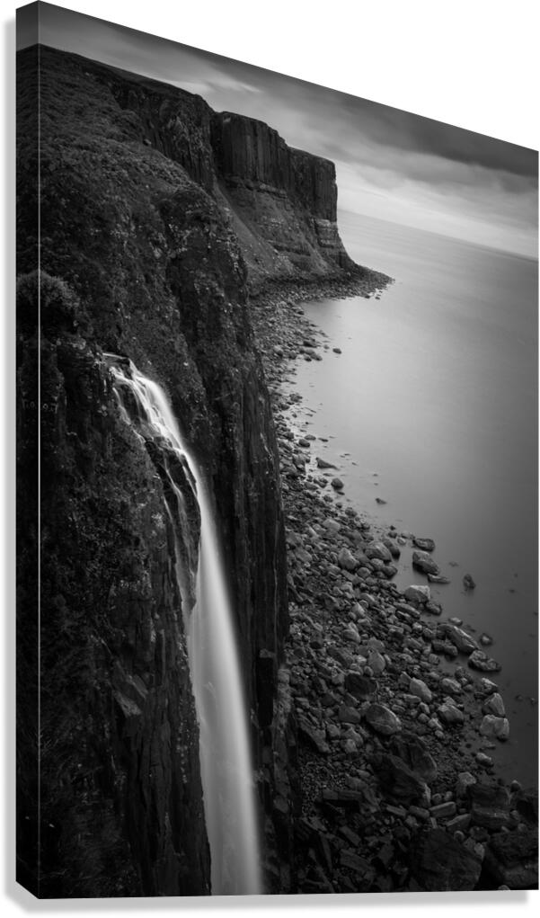 Kilt Rock Waterfall Canvas Print