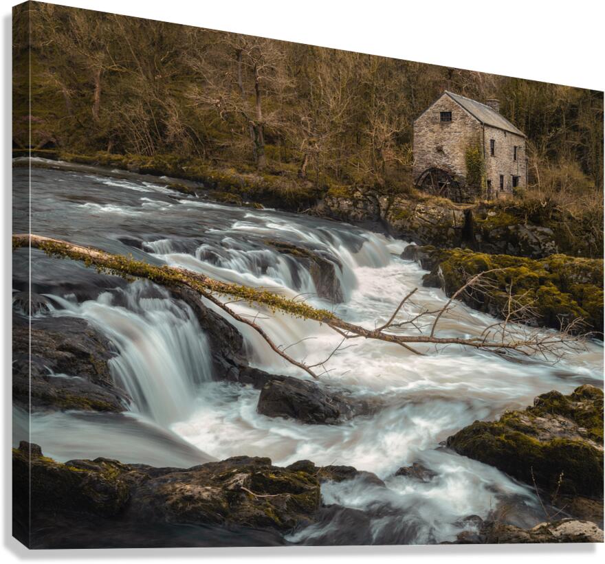 Cenarth Watermill Canvas Print
