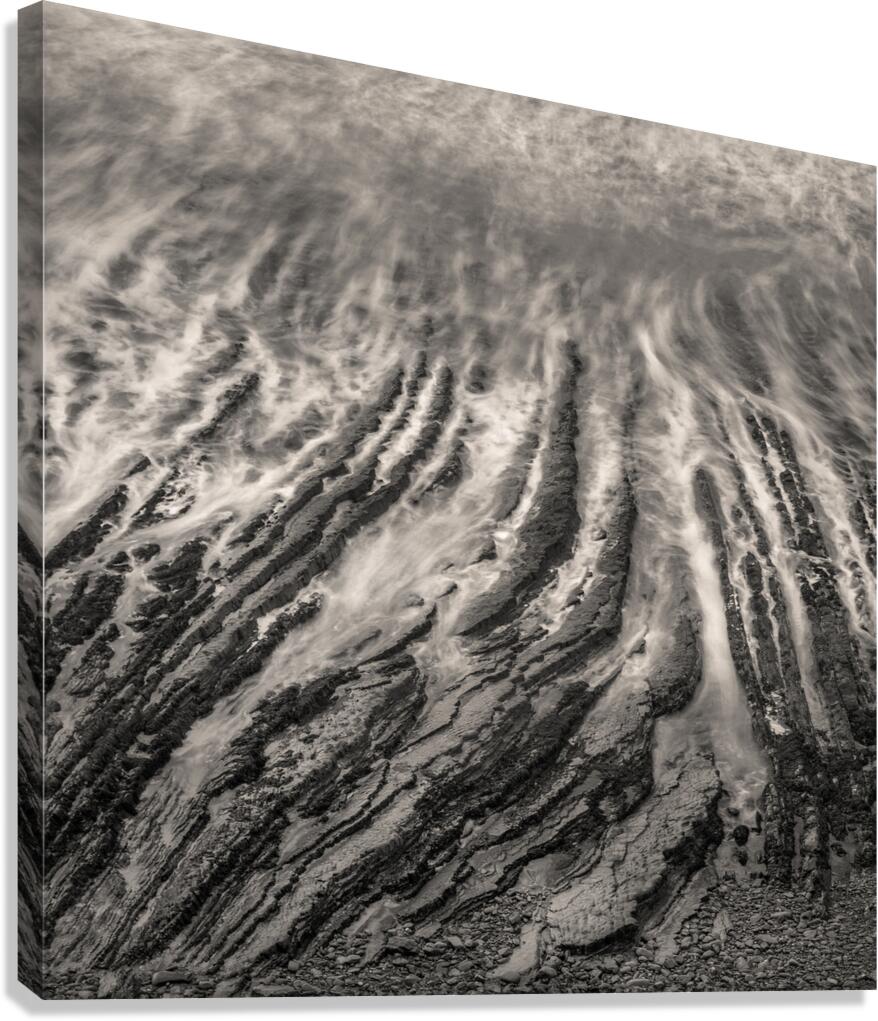 Sandymouth Shoreline Canvas Print