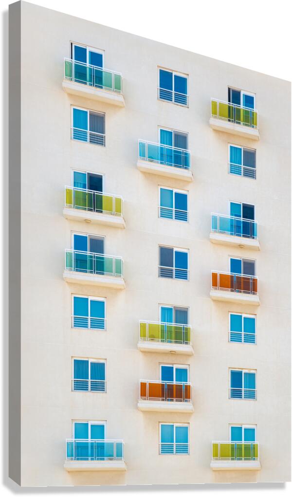 Urban Mosaic Canvas Print