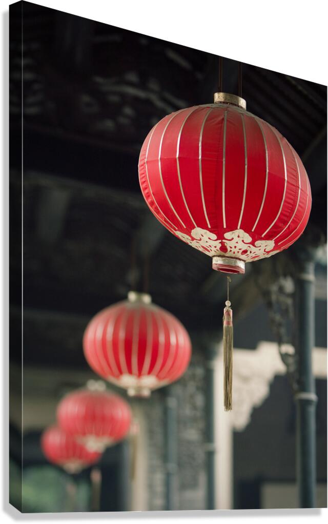 Chinese Lanterns Canvas Print