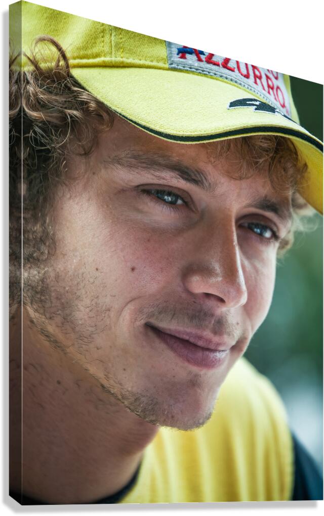 Valentino Rossi Canvas Print