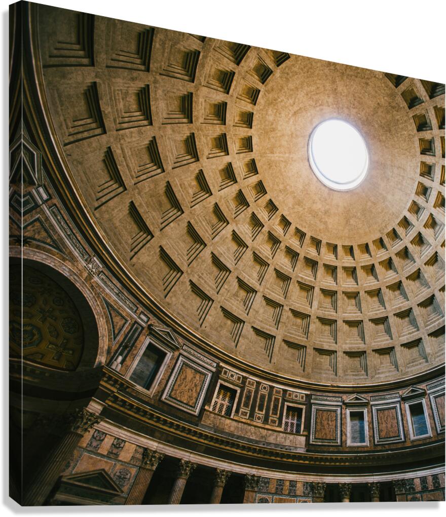 Pantheon Dome Oculus Canvas Print