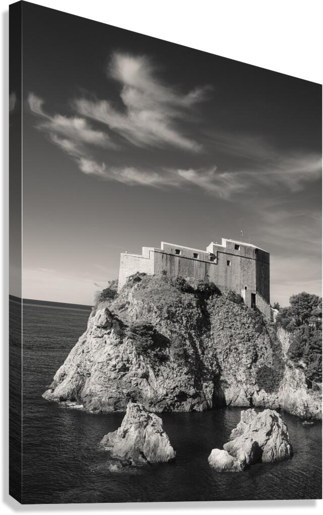 Fort Lovrijenac Canvas Print