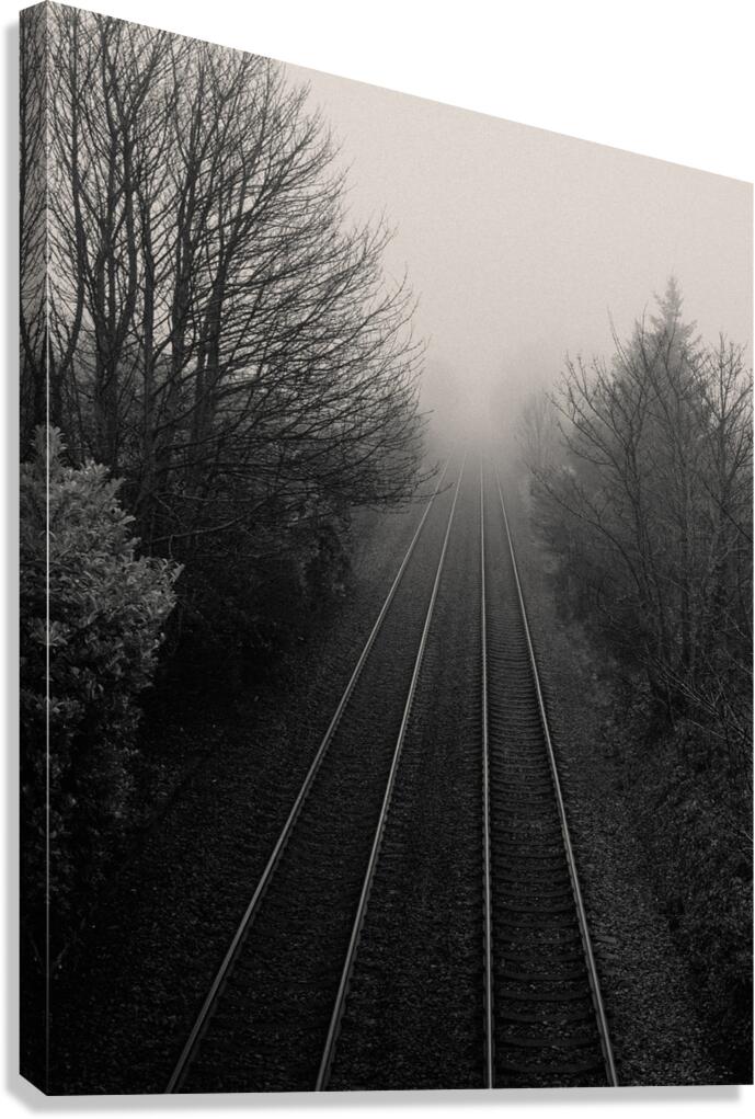 Tracks to Nowhere Canvas Print