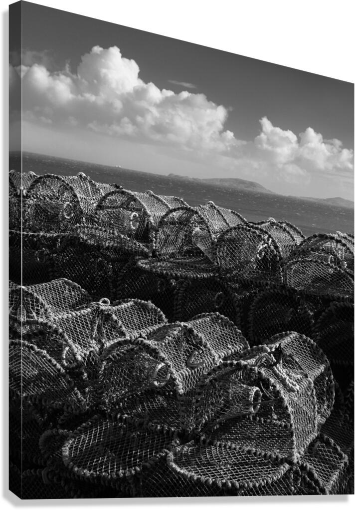 Barra Creel Nets Canvas Print
