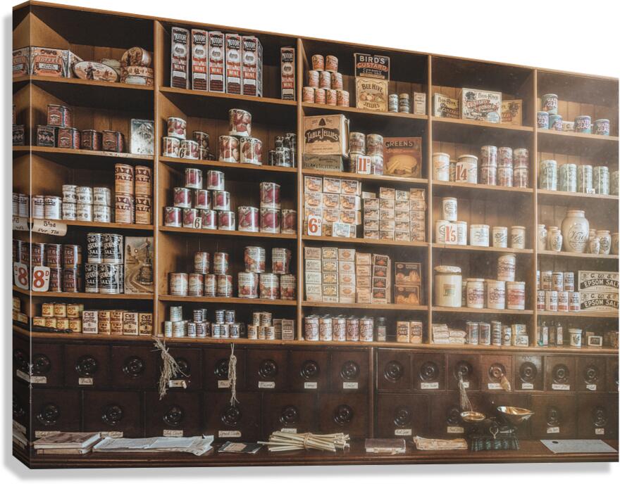 Vintage General Store Canvas Print