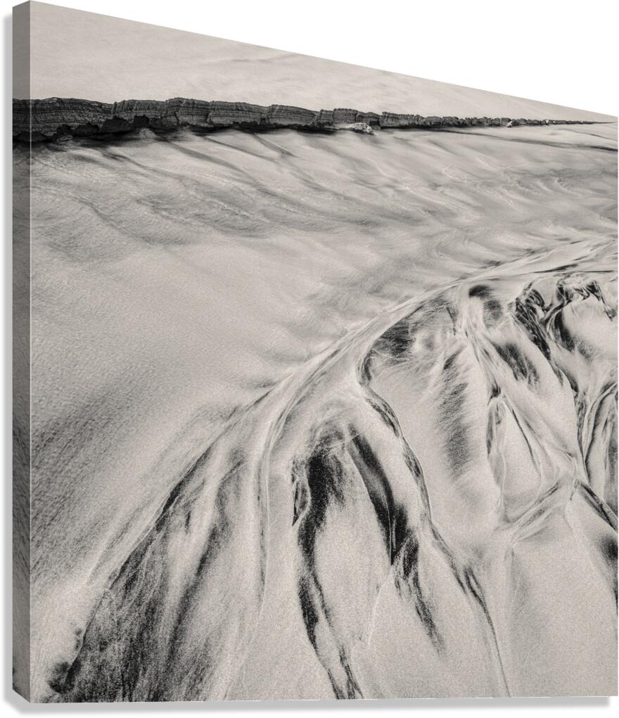 Dailbeag Sand Patterns Study 3 Canvas Print