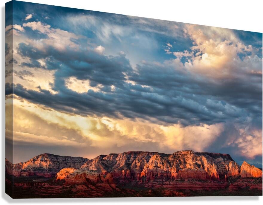 Red Rocks of Sedona Canvas Print