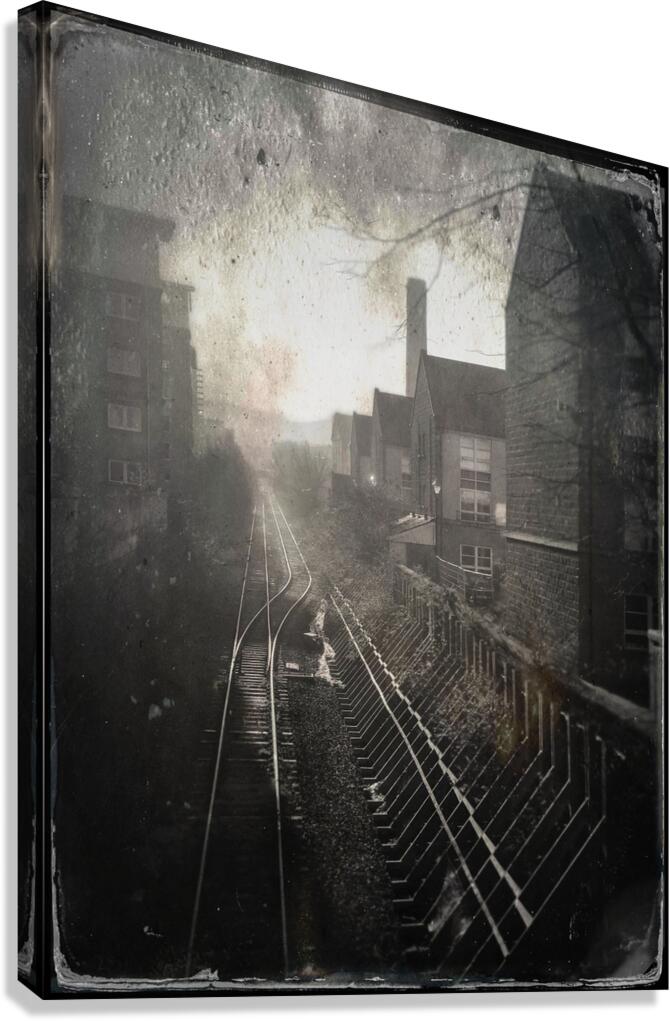 Old Railway Line Canvas Print