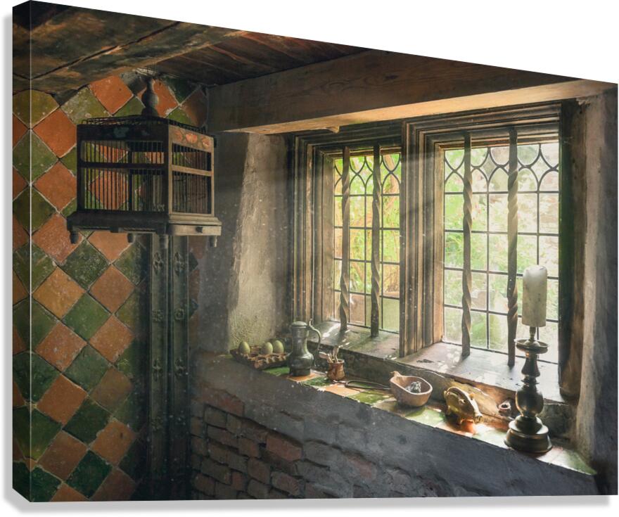 Old Dutch Window Canvas Print